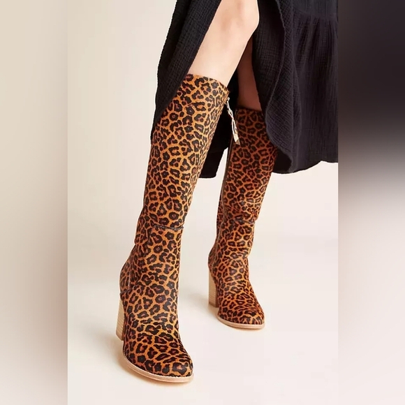 Bill blass Anthropologie knees boots Sz 10 - Picture 3 of 11